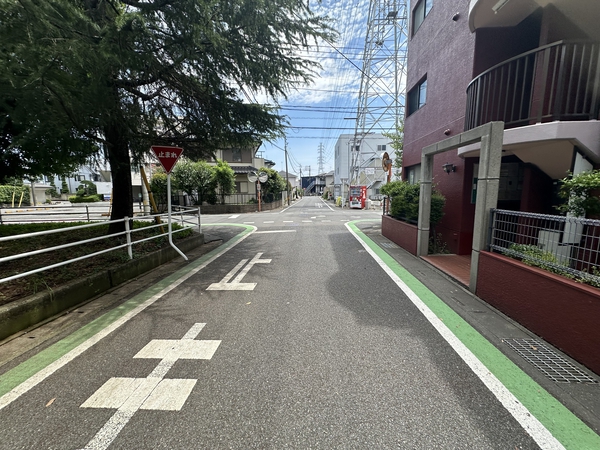 【セザール大宮松原公園】前面道路