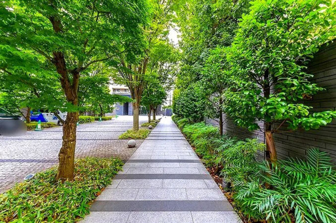 【ブランズ四番町】エントランスアプローチ 【ブランズ四番町】エントランスアプローチ