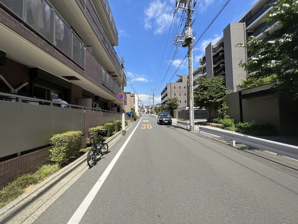 【グランヴェール南馬込】前面道路