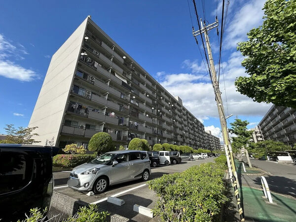 【労住まきのハイツ】外観 【労住まきのハイツ】外観