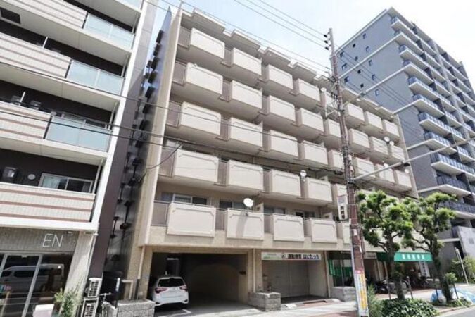 【日商岩井帝塚山マンション】外観1