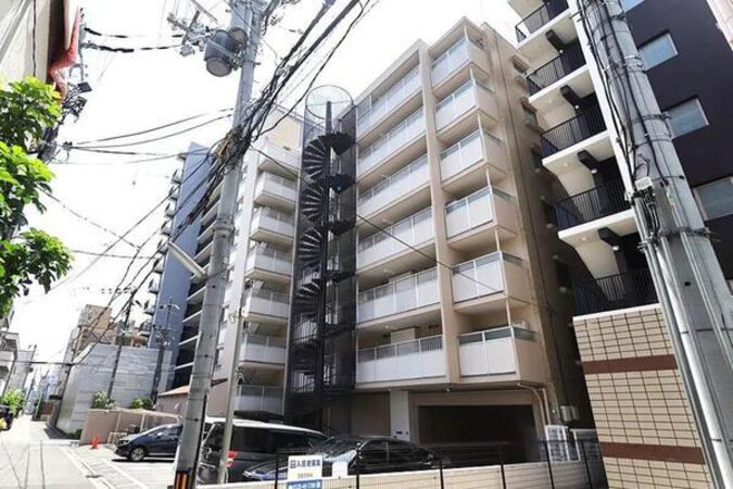 【日商岩井帝塚山マンション】外観1