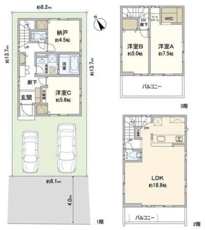 新座市東１丁目新築戸建の物件情報（F424GAE8）｜三井のリハウス