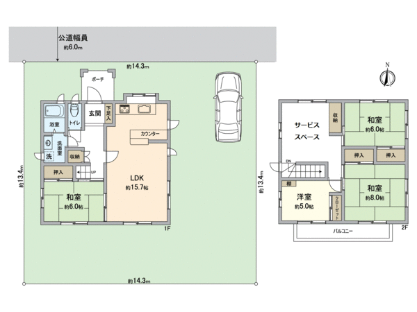 学園東町3丁目 戸建 間取り 学園東町3丁目 戸建 間取り