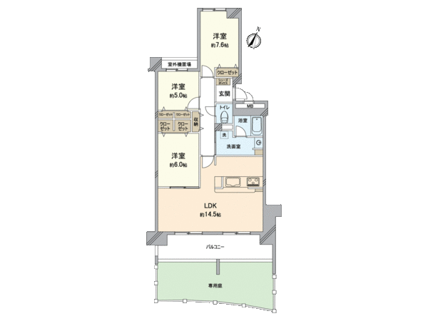 西神南ヒルズ 2番館 間取り 西神南ヒルズ 2番館 間取り