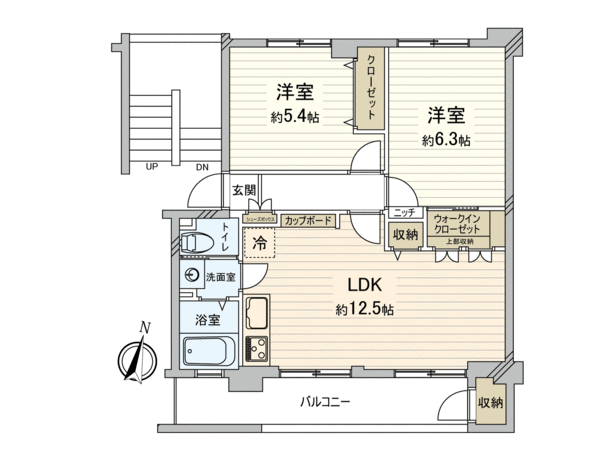 鹿島団地3 間取り 鹿島団地3 間取り