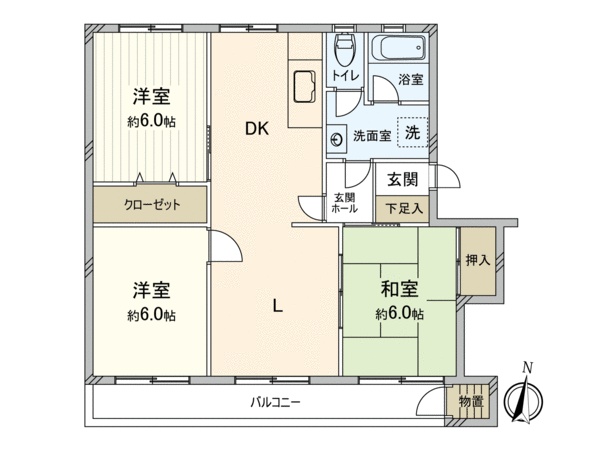 鹿島団地 間取り 鹿島団地 間取り