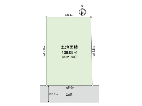 船橋1丁目土地 地形図 船橋1丁目土地 地形図