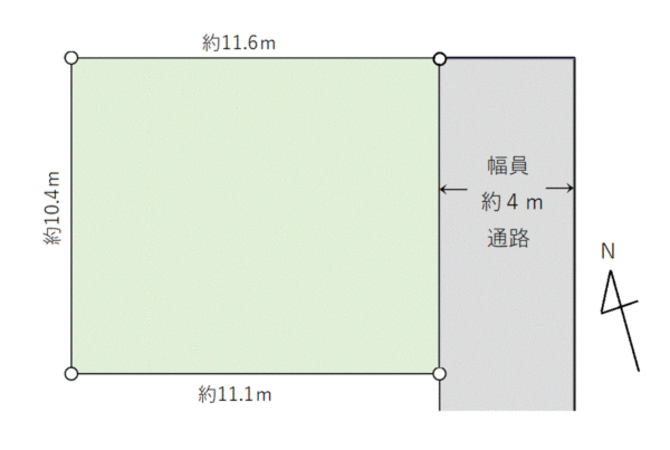 喜多見四丁目 土地 地形図 喜多見四丁目 土地 地形図