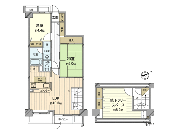 リーベスト立川錦町2 間取り リーベスト立川錦町2 間取り