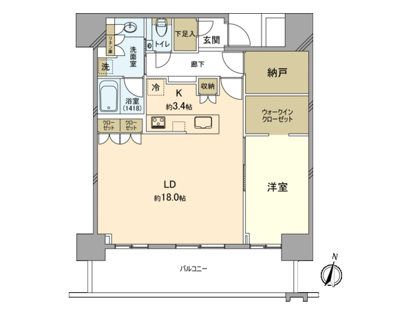 プラウドタワー立川 間取り プラウドタワー立川 間取り