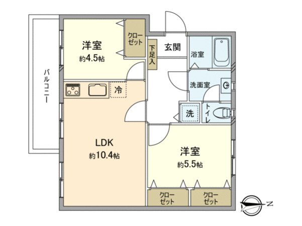 柏町住宅 15号棟 間取り 柏町住宅 15号棟 間取り