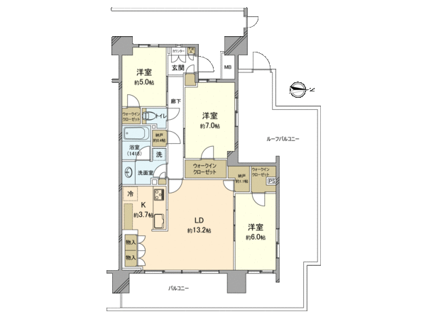 パークホームズ立川 間取り パークホームズ立川 間取り