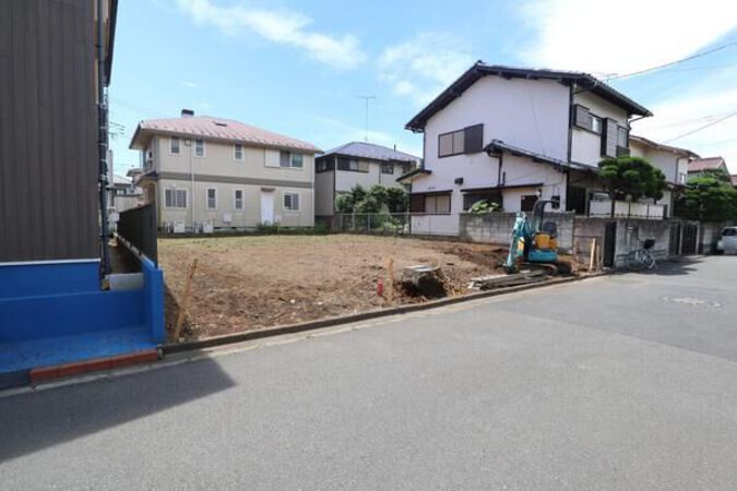 日野市東平山2丁目 新築戸建2号棟 着工前外観 日野市東平山2丁目 新築戸建2号棟 着工前外観