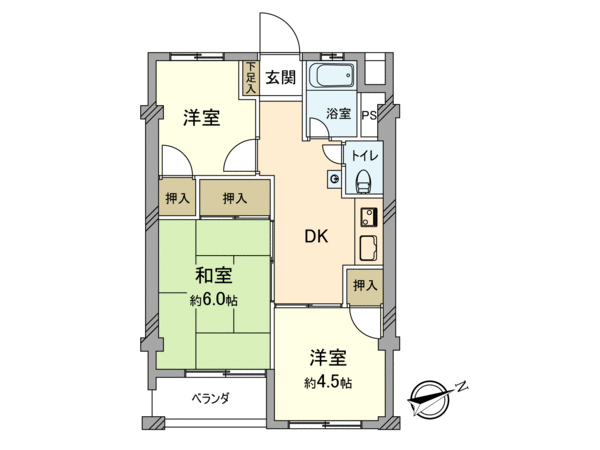 豊田第3コーポラス 間取り 豊田第3コーポラス 間取り