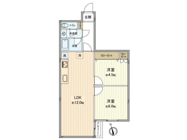 西東京ゴールデンパレス 間取り 西東京ゴールデンパレス 間取り
