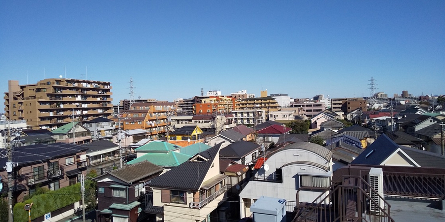 ウイスタリヤマンシヨン天神町 バルコニーからの眺望 ウイスタリヤマンシヨン天神町 バルコニーからの眺望