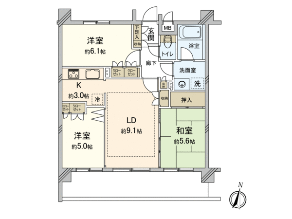 マイキャッスルひばりヶ丘 間取り マイキャッスルひばりヶ丘 間取り
