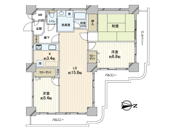 ツインタワー住利毛利館 間取り ツインタワー住利毛利館 間取り
