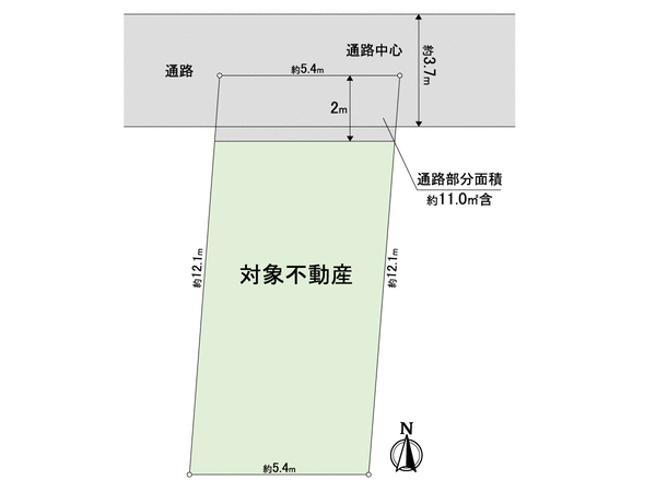 練馬区関町南4丁目 土地 地形図 練馬区関町南4丁目 土地 地形図