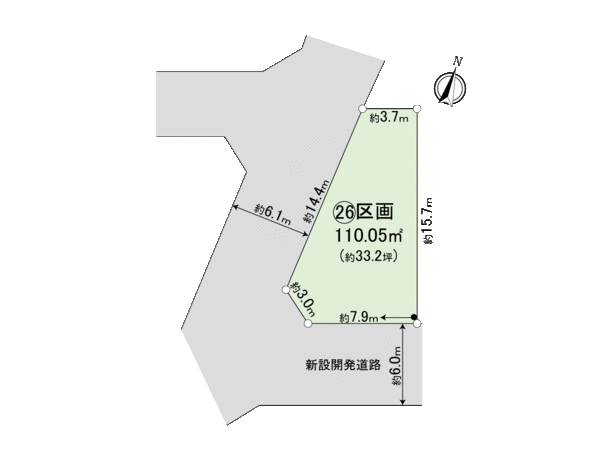 三井のリハウス 東村山市恩多町３丁目 土地２６区画 の売地情報 Fm9xxa31