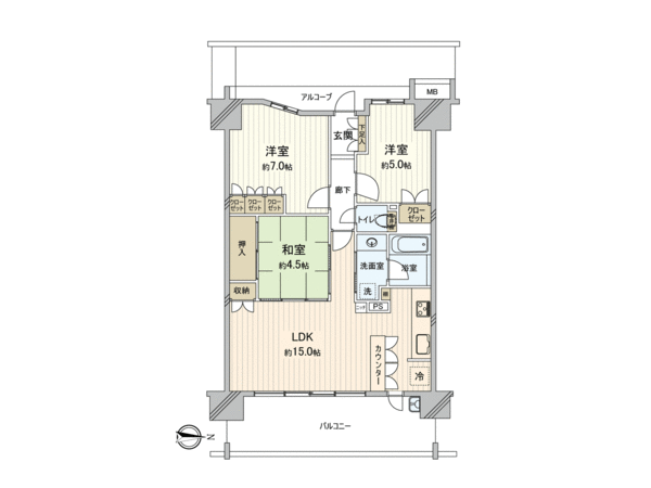 ココロコス東京久米川 ケヤキ街区 間取り ココロコス東京久米川 ケヤキ街区 間取り