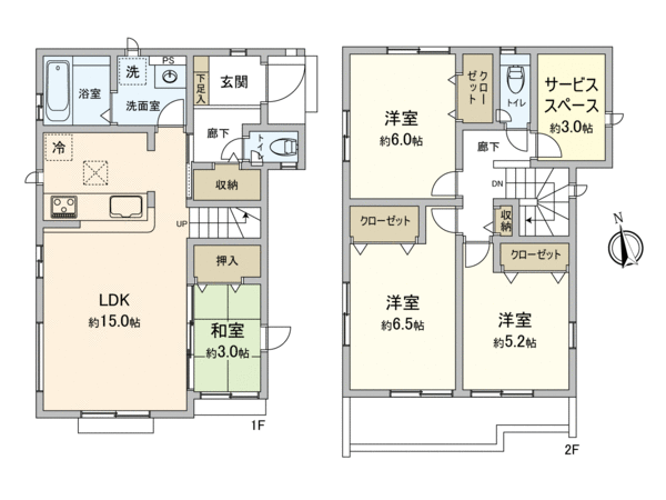 東村山市廻田町3丁目【新築1号棟】 間取り 東村山市廻田町3丁目【新築1号棟】 間取り
