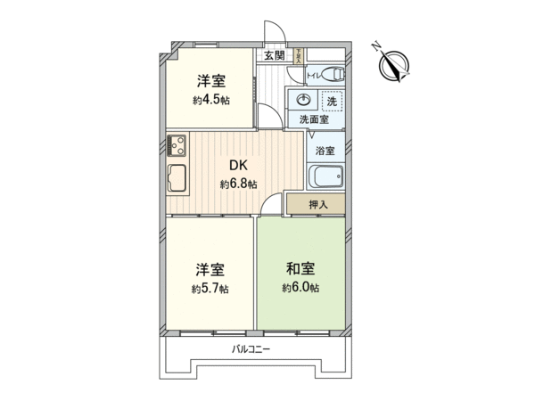サンライズマンション青葉町 間取り サンライズマンション青葉町 間取り