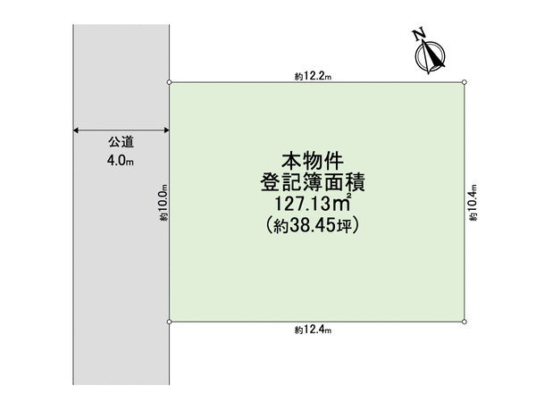 練馬区大泉町2丁目 土地 地形図 練馬区大泉町2丁目 土地 地形図