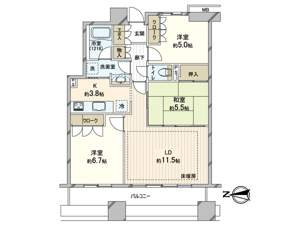 石神井公園ピアレス 間取り 石神井公園ピアレス 間取り