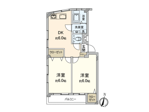 マンション野方 間取り マンション野方 間取り