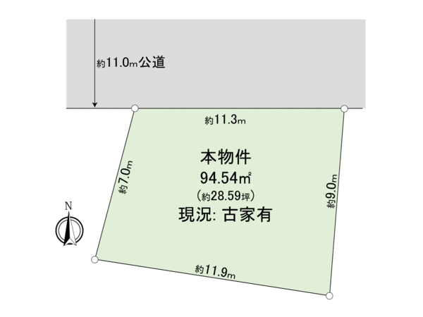 練馬区豊玉中3丁目 古家付土地 間取り 練馬区豊玉中3丁目 古家付土地 間取り