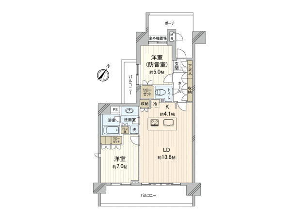 ミュージション新江古田 間取り ミュージション新江古田 間取り
