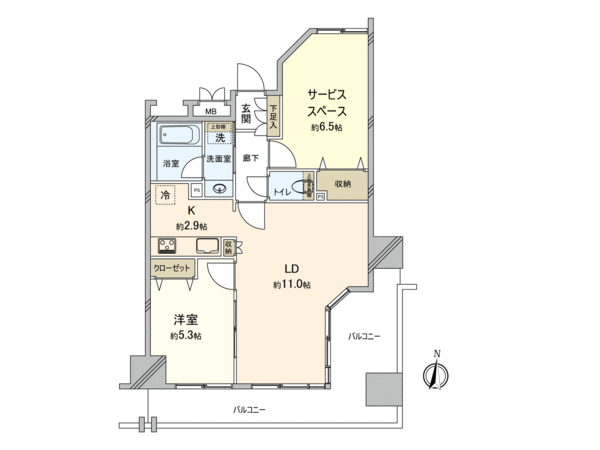クレストフォルム桜台サウスステージ 間取り クレストフォルム桜台サウスステージ 間取り