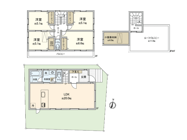 練馬区春日町5丁目新築戸建 間取り 練馬区春日町5丁目新築戸建 間取り
