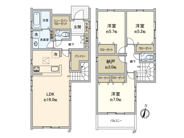 豊玉中2丁目新築戸建 間取り 豊玉中2丁目新築戸建 間取り
