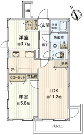 レオパード堀切 間取り レオパード堀切 間取り