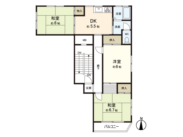 栗原マンション 間取り 栗原マンション 間取り