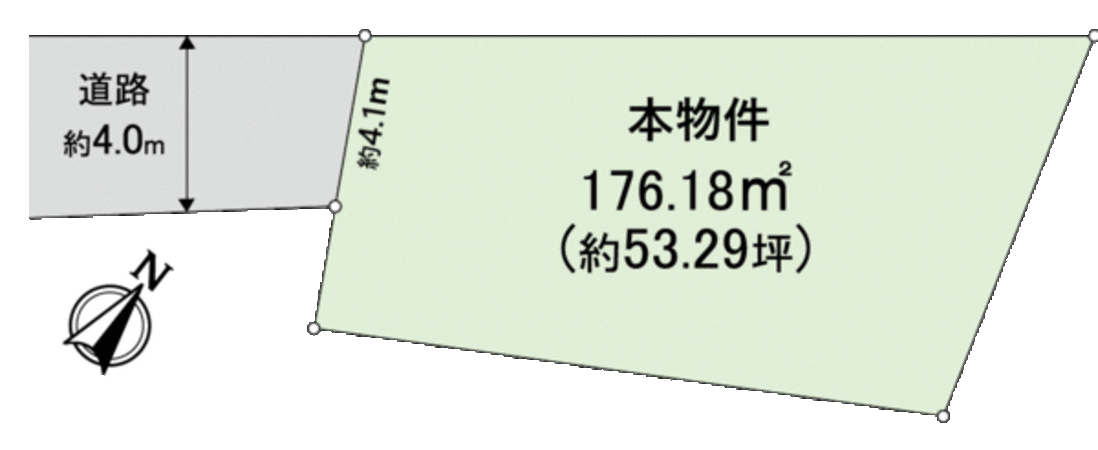 練馬区西大泉1丁目 土地 地形図 練馬区西大泉1丁目 土地 地形図