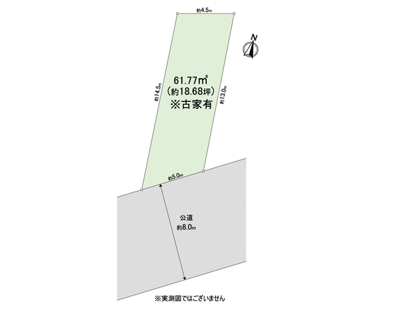 練馬区西大泉4丁目 土地 地形図 練馬区西大泉4丁目 土地 地形図