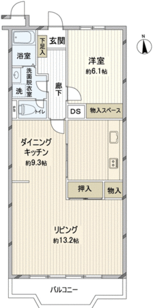 志木ニュータウン中央の森参番街4号棟 間取り 志木ニュータウン中央の森参番街4号棟 間取り