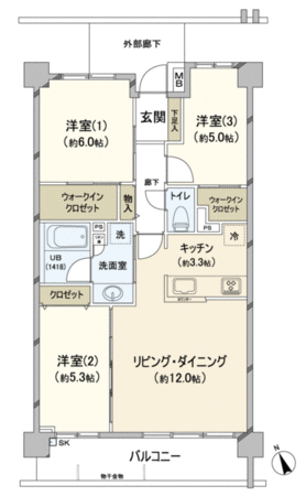 イニシア朝霞台 間取り イニシア朝霞台 間取り