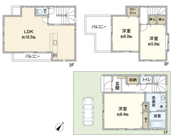 入間郡三芳町大字藤久保新築戸建 間取り 入間郡三芳町大字藤久保新築戸建 間取り