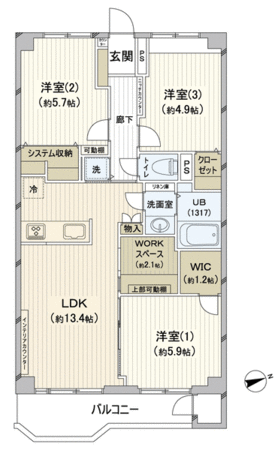 志木ファイブハイツ 間取り 志木ファイブハイツ 間取り