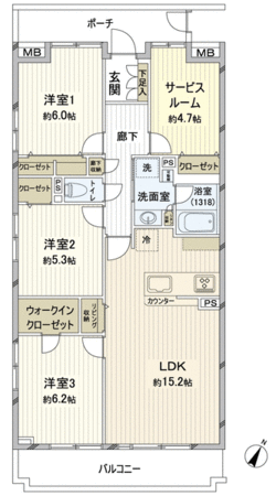 ハイホームみずほ台 間取り ハイホームみずほ台 間取り