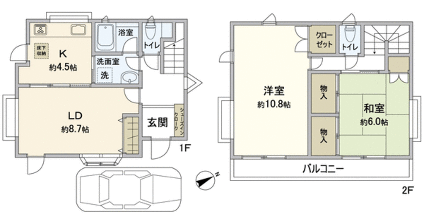 志木市幸町2丁目戸建 間取り 志木市幸町2丁目戸建 間取り