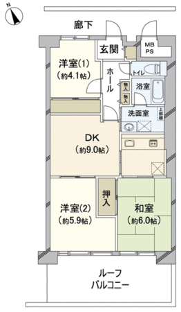 川越ビューハイツ 間取り 川越ビューハイツ 間取り