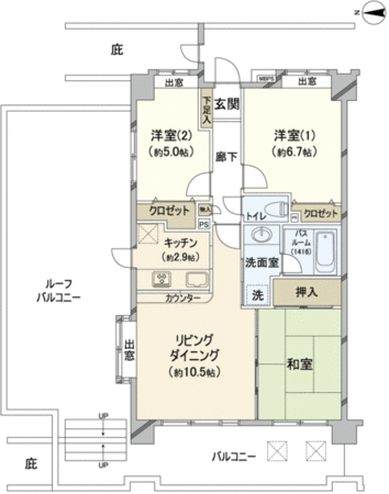 ライオンズガーデン志木学園西 間取り ライオンズガーデン志木学園西 間取り