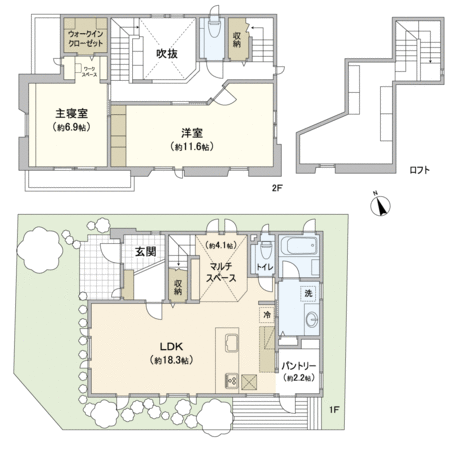 三井ホーム施工街中モデル新座・野火止戸建 間取り 三井ホーム施工街中モデル新座・野火止戸建 間取り