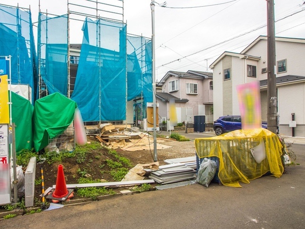 川越市小堤5期 新築戸建3号棟 現地写真(建設中) 川越市小堤5期 新築戸建3号棟 現地写真(建設中)